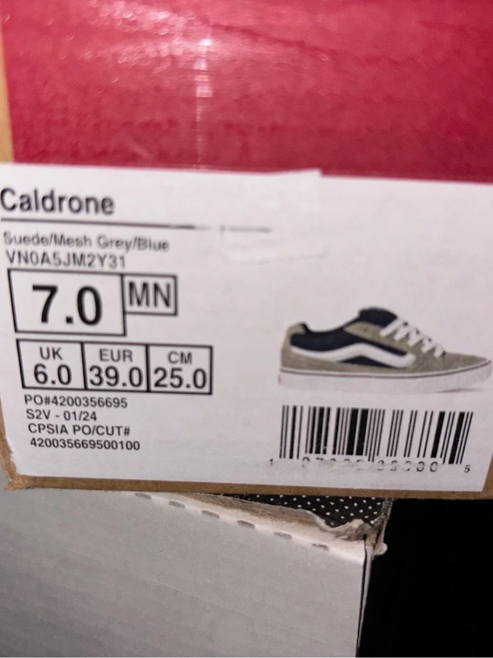 Vans brand new